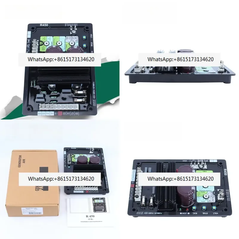 R450 Voltage Regulator Electronic Excitation Voltage Regulator, Generator Accessories