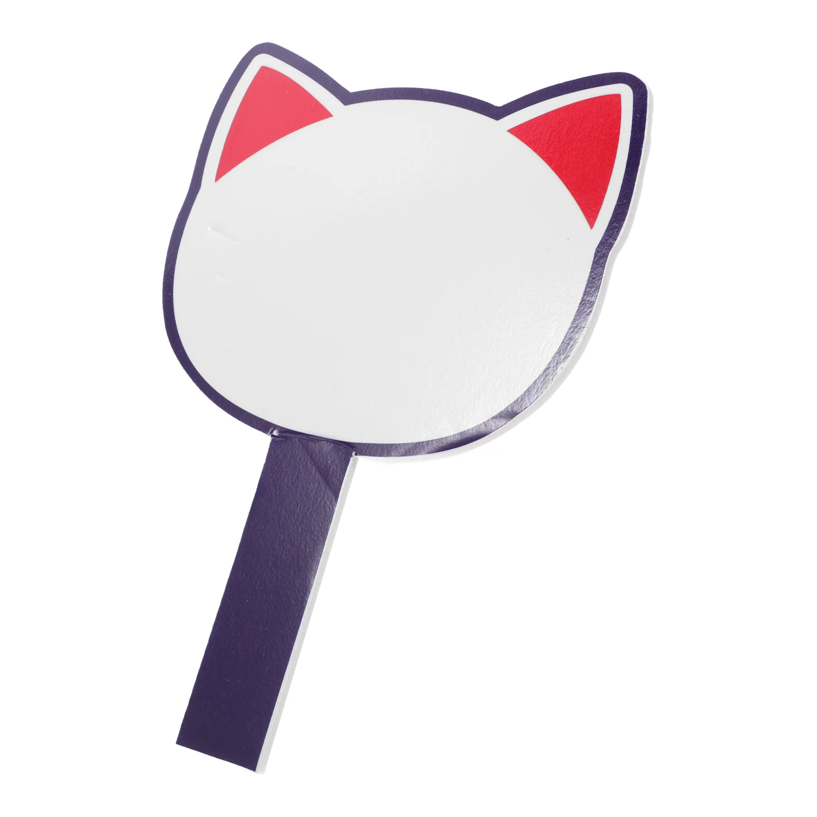 Dry Erase Paddle Handheld Whiteboard Auction Scoreboard Board Reusable Waterproof Mini Erasable Answer Board