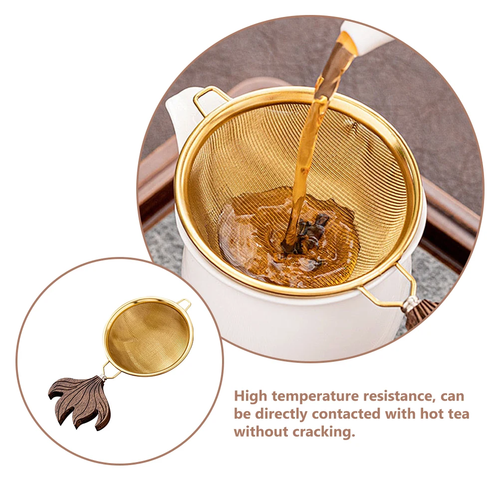 

Fair Cup Filter Tea Leaf Holder Screen Strainer Mini Metal Stainless Steel Mesh