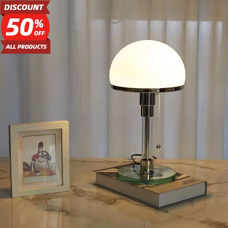 

Nordic Style Table Lamp Personalized Fashion Simple Medieval Study Bedroom Bedhead Counter Decorative Light