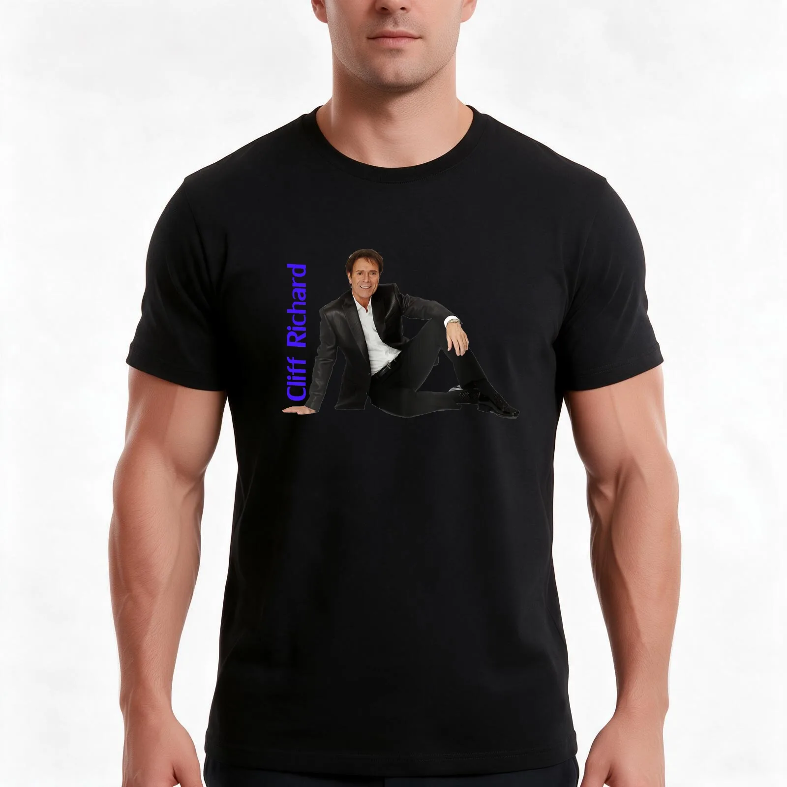 Bans Rock Fans Funny Men T-Shirt, Summer Casual Cotton Tee, Oversized Streetwear Tops, Vintage Graphic Print, Unisex Men Women