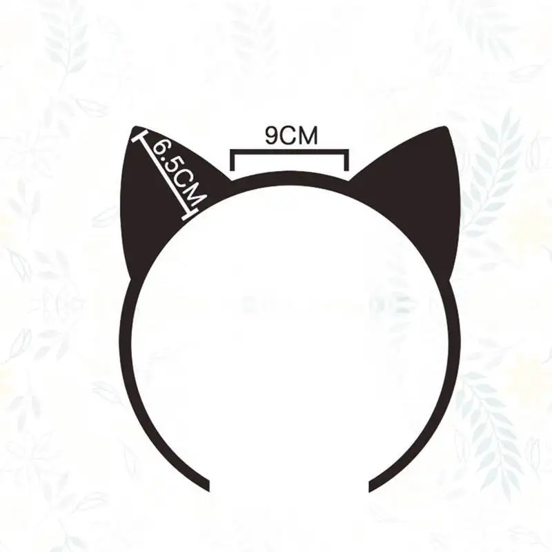 MMGG 新シャム茶色の猫猫耳ヘアフープ帽子ヘッドバンドテールアニメロリータコスプレ衣装アクセサリー帽子ヘッドバンド