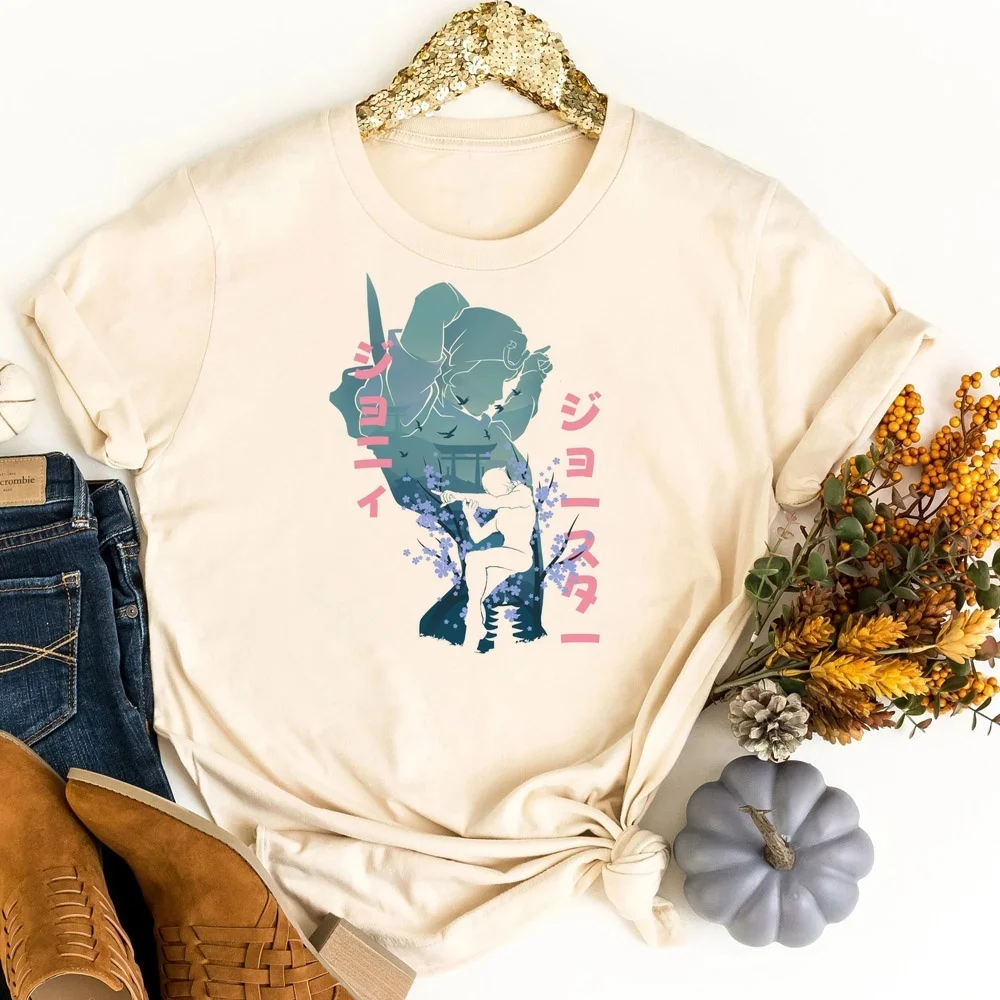 Jojo Bizarre Adventure shirt women Retro dollette 2000s streetwear summer shirt 80s streetwear cute japan anime