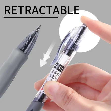 

M&G New Quality Creative Lovely Gel Pen 0.5mm Black Red Blue ink Writing Smooth Neutral Pen Office School Stationery