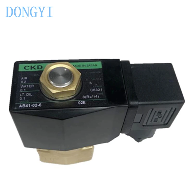 

Direct Acting 2-port Solenoid Valve AB AB41 AB41-02-1/2/3/4/5/6/7-02E-DC24V/AC220V AB41-02-2/5/7-02H-DC24V AB41-02-3-V2E-AC220V