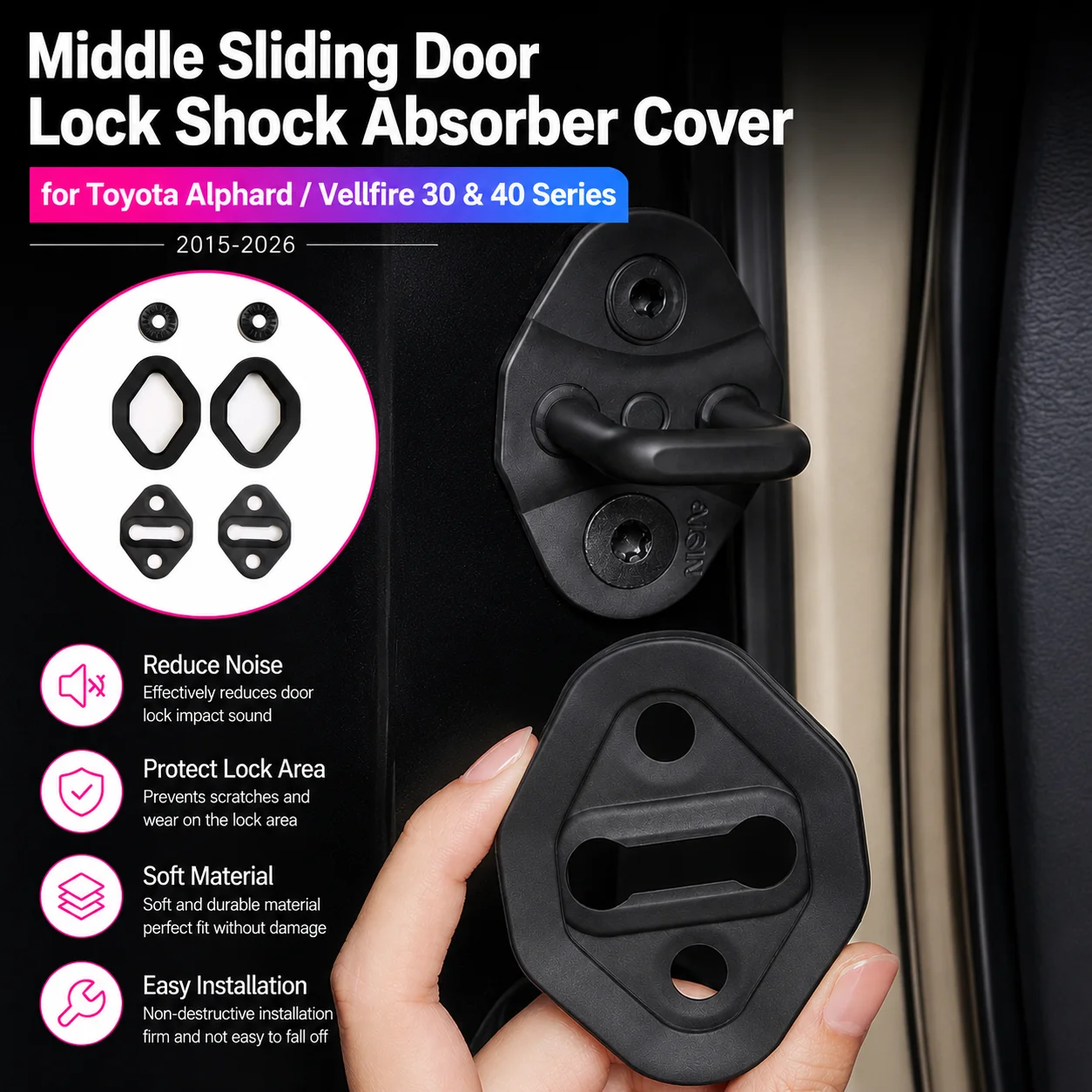 Furniture Sliding Door Hardware - 알파드 벨파이어 30/40 시리즈 자동차 슬라이딩