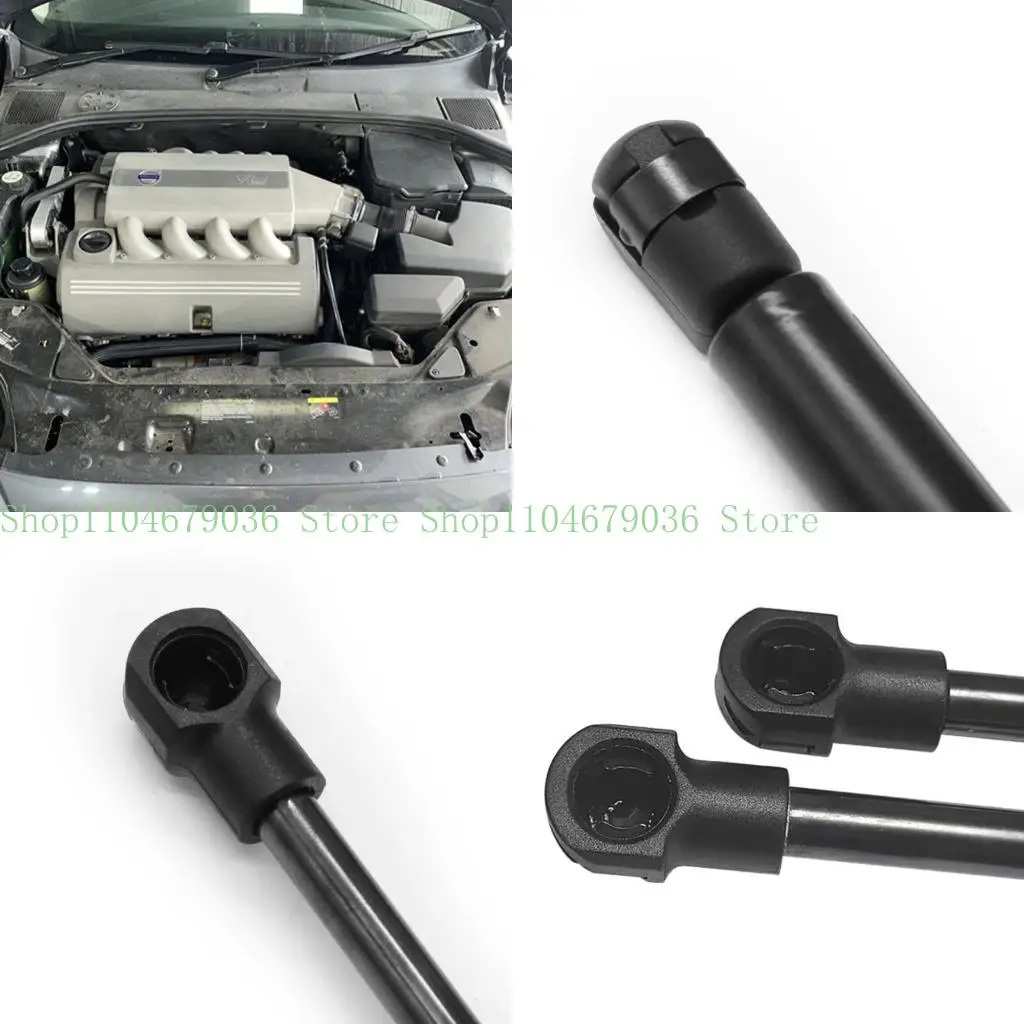 

652F 2pcs Hood Gas Spring Struts Bonnet Lift Supports Shock Damper for V70 XC70 1999-2007 Replace 30649516