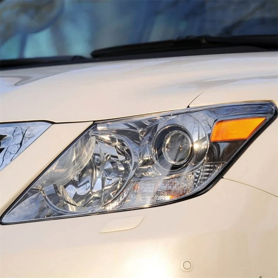 For Lexus LX LX570 2007 2008 2009 2010 2011 Car Interior Replacement Parts Lampcover Caps Headlights Lamp Cover