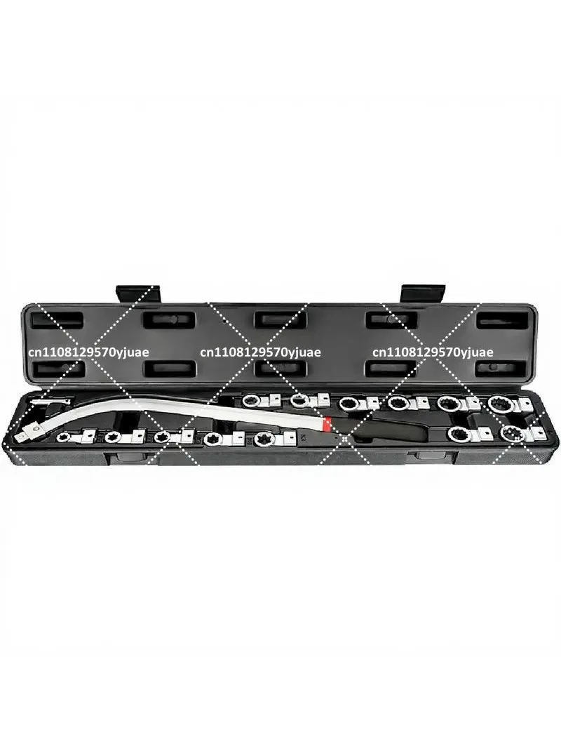 Extended Socket Wrench for Engine Idler Tensioner Belt Pulley Removal Tool