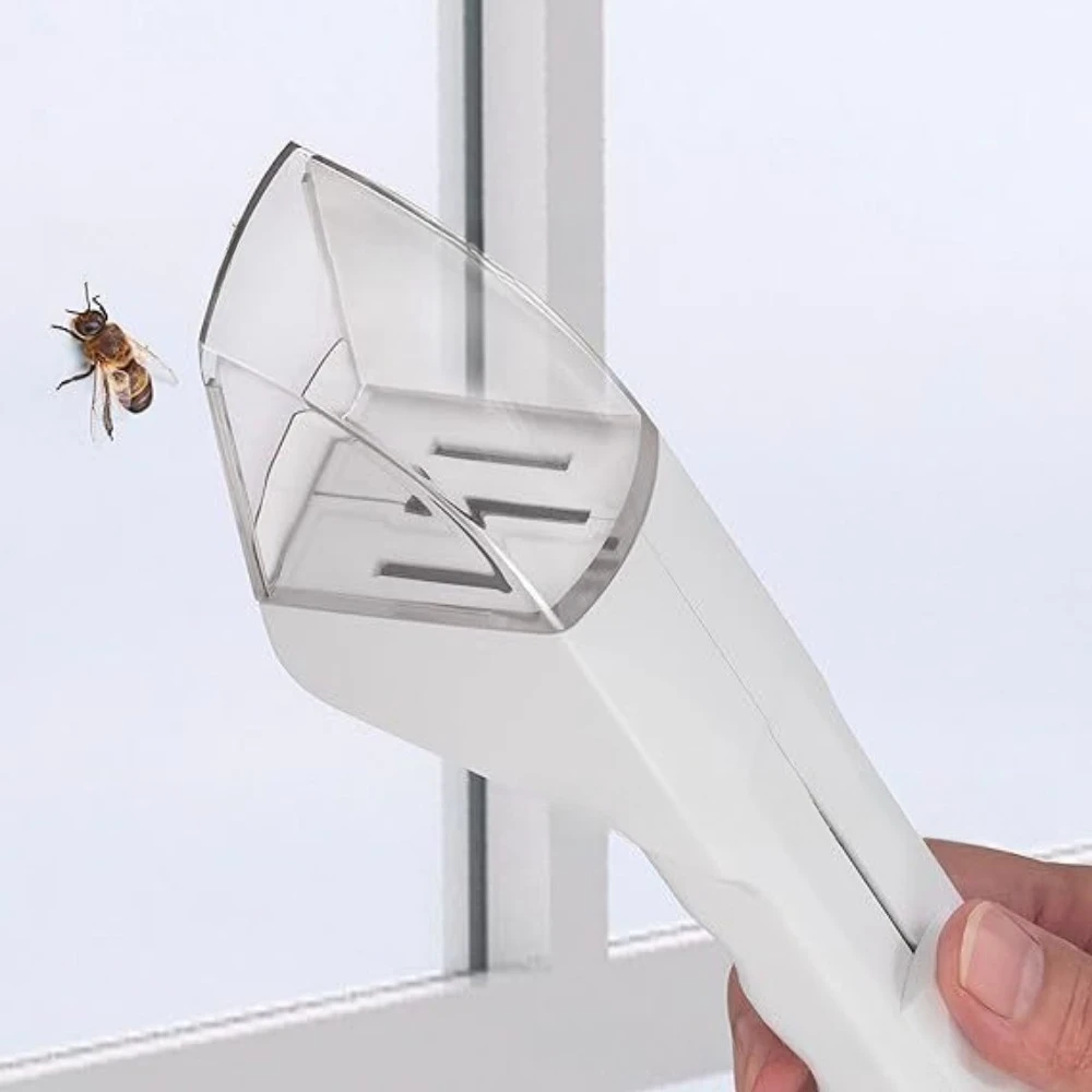New Handheld Insect Catcher - Spider Catcher Bee Insect Gripper Pest Remover for Home Pests  Capture  Wasps Crickets Easy To Use