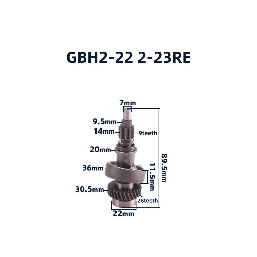 مطرقة سوينغ لبوش GBH2-22 2-23RE مجموعة كاملة من التدريبات تأثير مخلب مجموعة تروس الملحقات #1