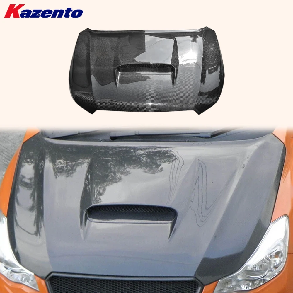 

Для Subaru Impreza GJ Sedan GP Hatchback 11-15 Карбоновый передний вентилируемый капот в стиле KZ (перевозка океана выгодно, добро пожаловать в угодно)