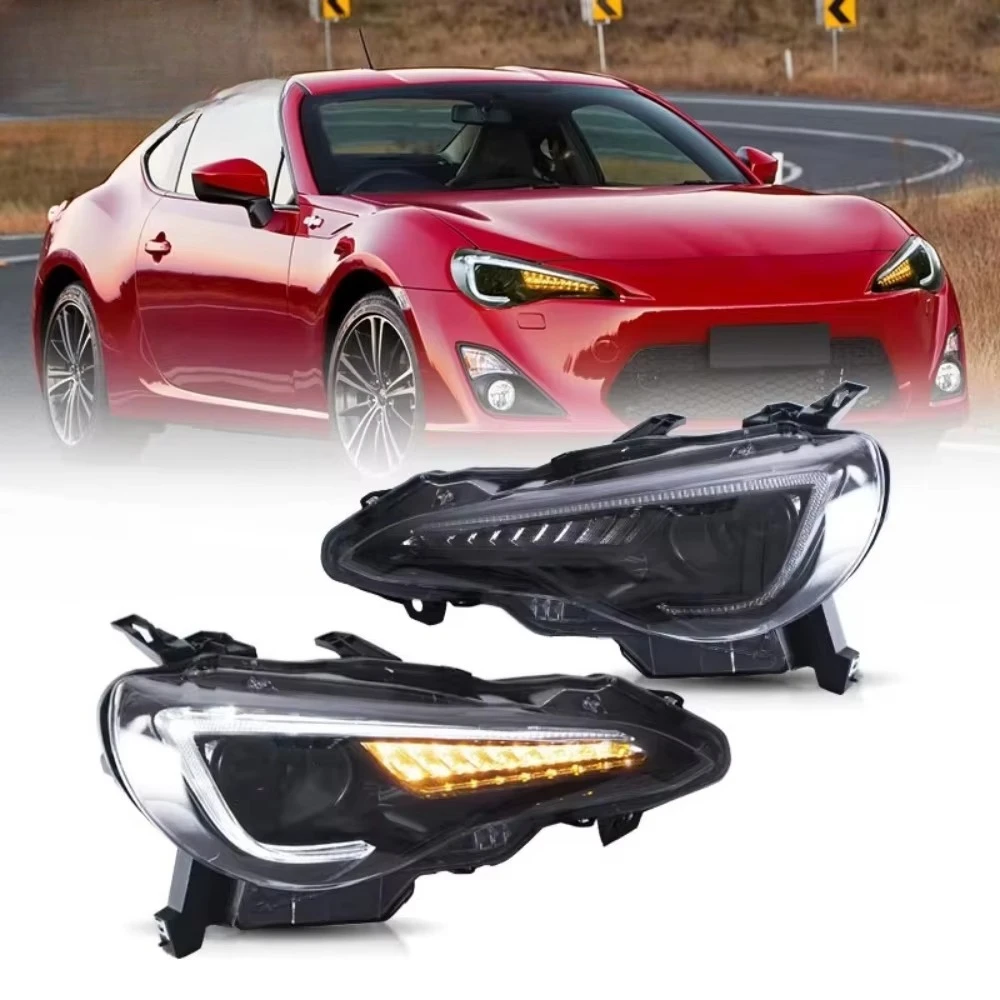 

VLAND Led Headlight Assembly Headlamp Fit 2012-2016 Scion FR-S For 2012-2016 Subaru BRZ Headlights For Toyota 86