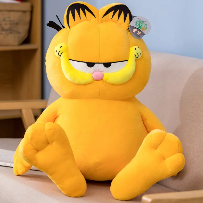 Garfield-muñeco de peluche de gato gordo para niños, juguete de peluche de gato suave Kawaii, regalo de cumpleaños y Navidad