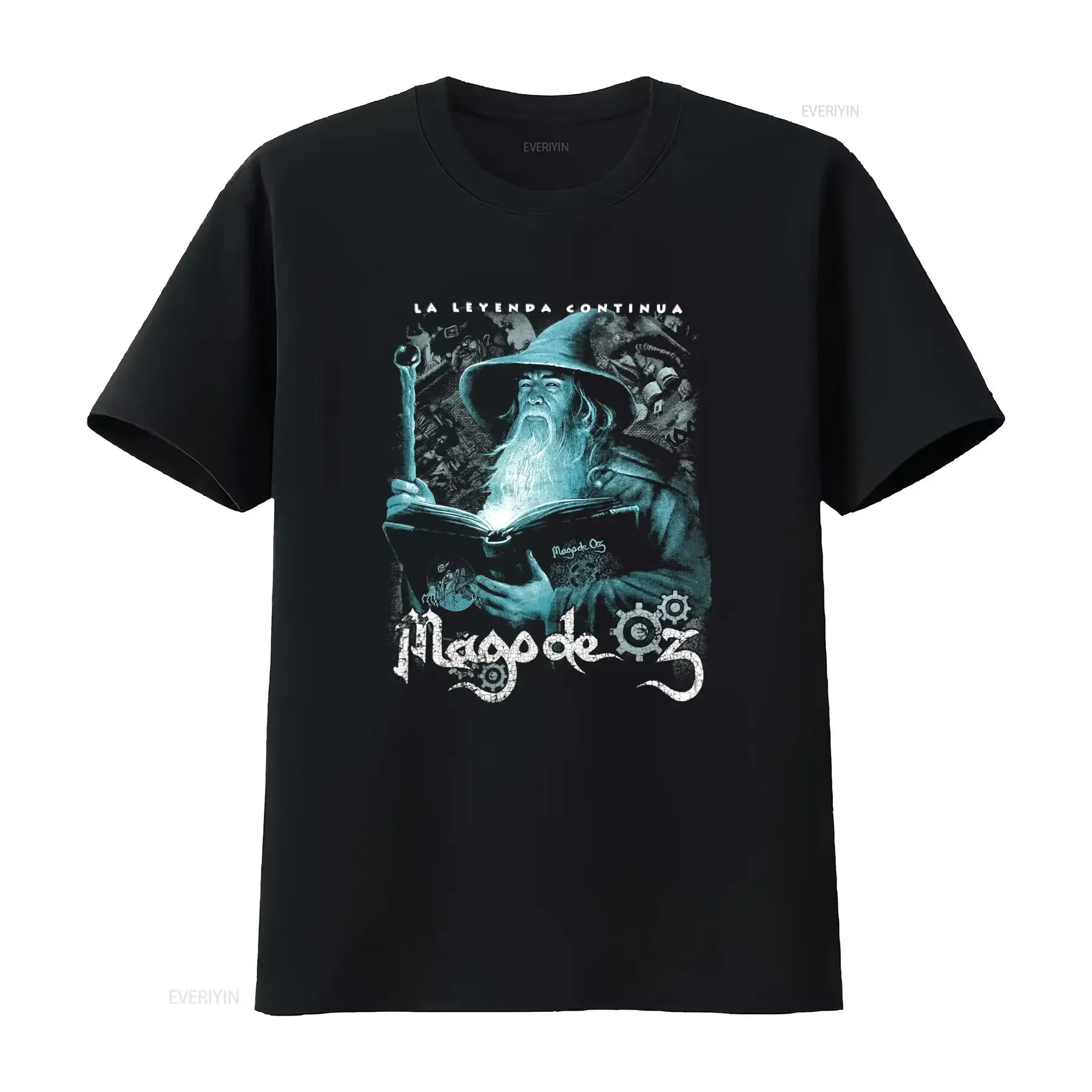 Mago De Oz Metal Band Wizard Tour T shirt New Unique Premium Hot Deals vintage Washed Soft Breathable streetwear