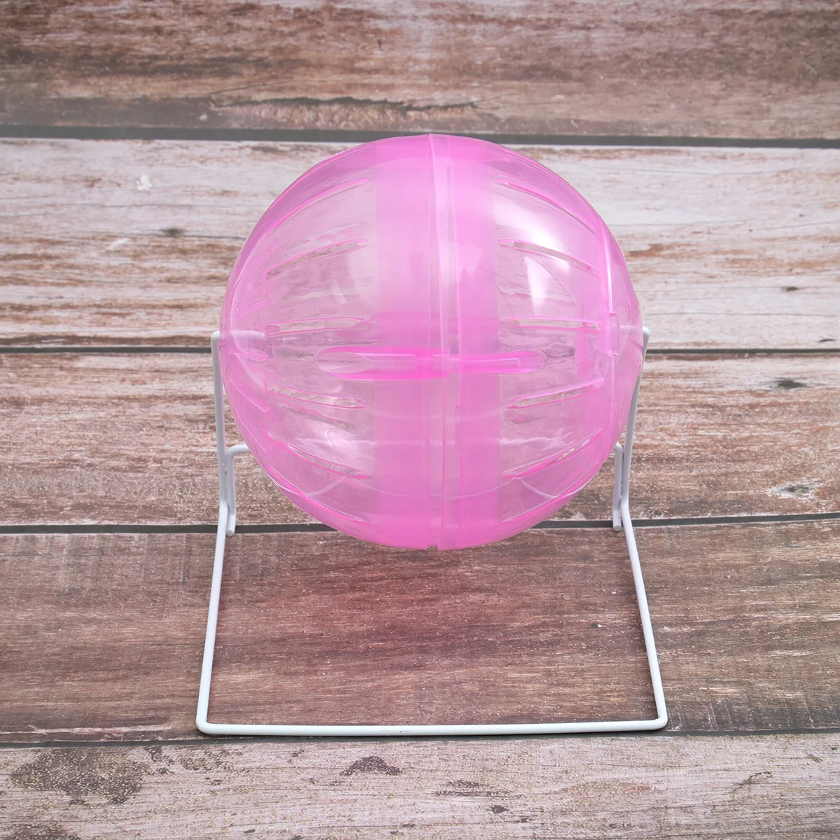 

Four-in-One Multifunction Hamster Running Ball Pink Secure Exercise Running Ball for Small Animals Hamsters Gerbils