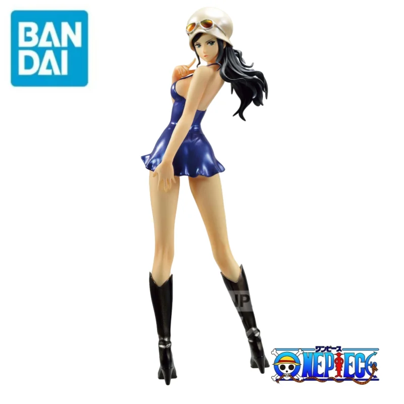 

In Stock Bandai Original One Piece Banpresto Nico Robin 100% Genuine Holiday Gifts Figurine Model Ornaments Anime Toys Statue