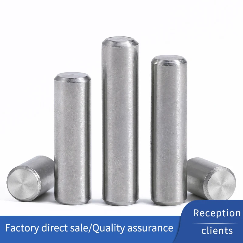 304 Stainless Steel Cylindrical Pin Positioning Pin Fixed Pin Solid Pin M3.5 M4 M5 M6 Fixed Pin for Machinery