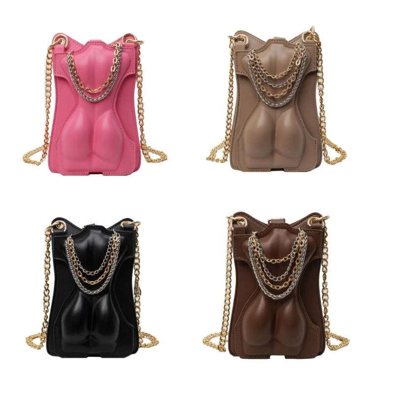 PU lederen messengertas voor dames Hot Girl schoudertas Crossbody tas kleine vierkante tas kettingriem telefoontas