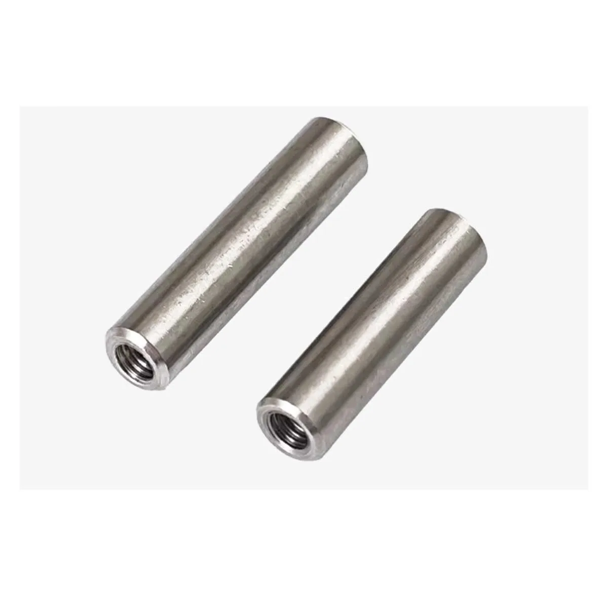 304 Stainless Steel Double Threaded Cylindrical Pin/Perforated Support Connecting Rod Guide Pillar At Both Ends