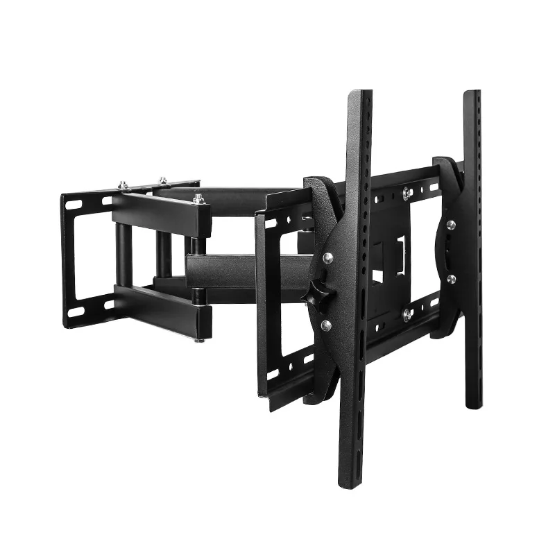 Universal Telescopic Swivel TV Wall Mount Bracket, Rotatable Wall Hanging TV Rack Compatible with 32-75 Inch Television