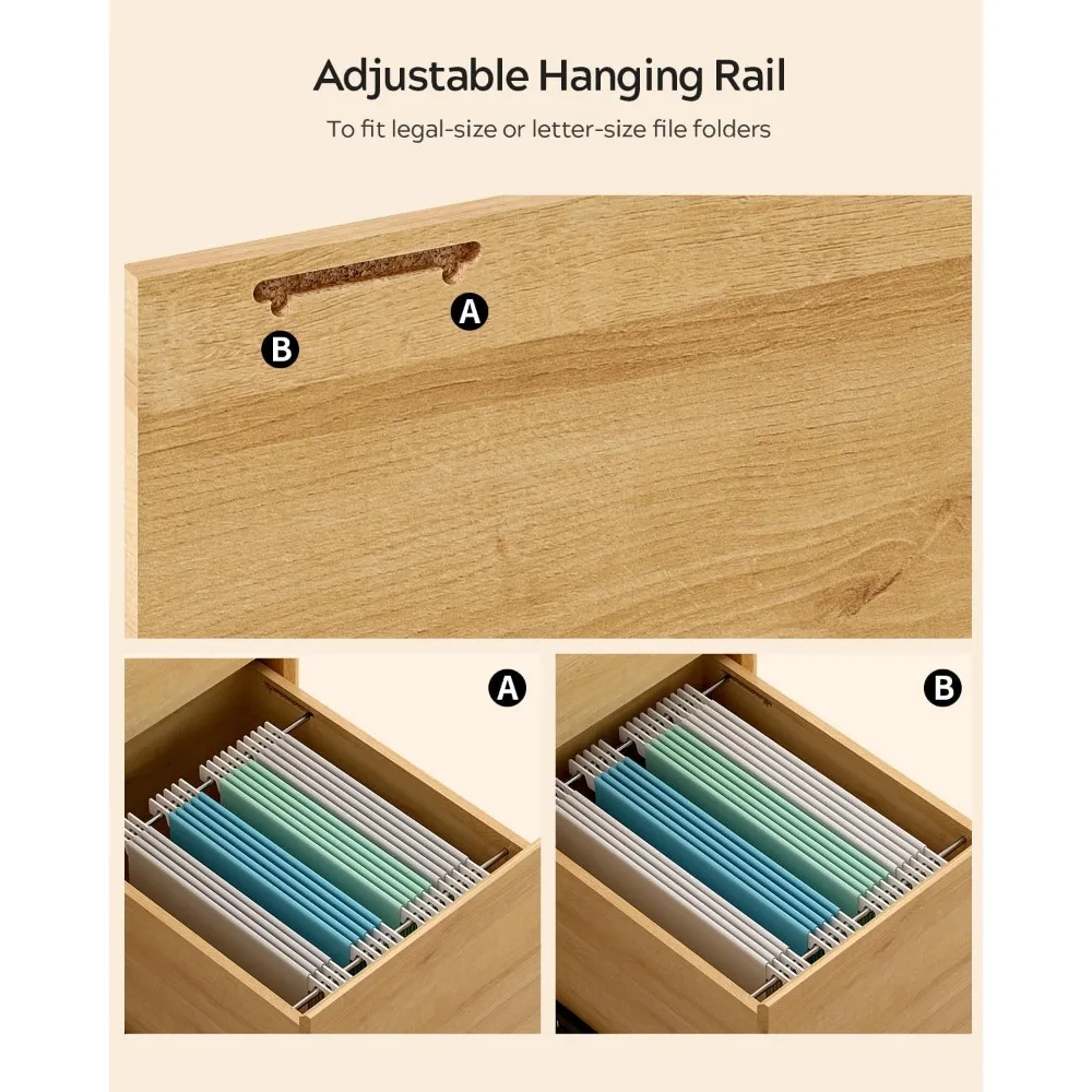 مكتب مكتب منزلي كبير على طراز المزرعة مع درج ملفات ومنفذ وخزانة تخزين وصينية لوحة المفاتيح لمساحة العمل التنفيذي #6