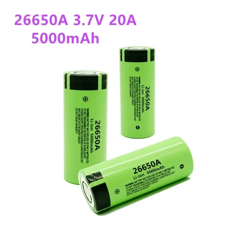 1-18pcs Daweikala lii-50A 26650 5000mah lithium battery 3.7V 5000mAh 26650-50A rechargeable battery suitable for flashligh