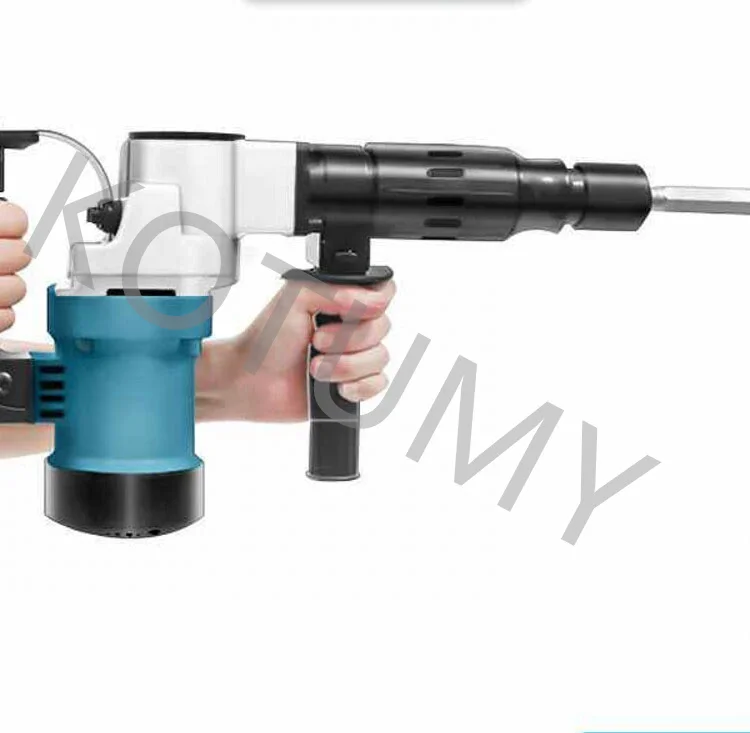 Electric Hammer 110V/220V Handheld Plug-in Electric Pickaxe High-power Concrete Hand-held Power Tool