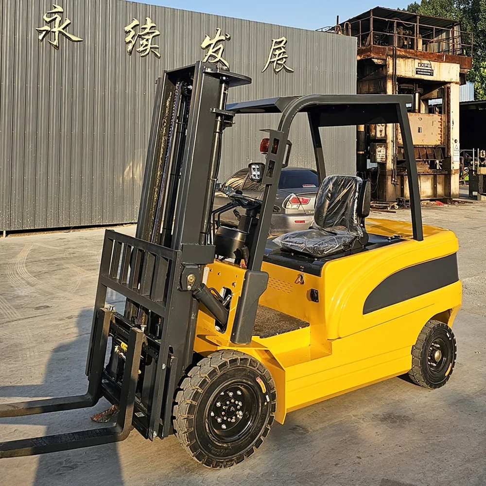 Mini Electric Forklift Truck 1 Ton 2T 3.5 Ton Forklift With 6m Lifting Height