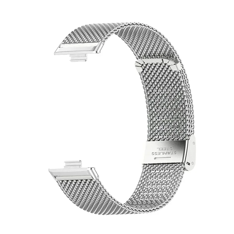 حزام الساعات لساعة هواوي فيت 3 حزام معدني لساعة هواوي فيت 3 معصمه لساعة هواوي فيت 3 سوار شبكي Correas reloj