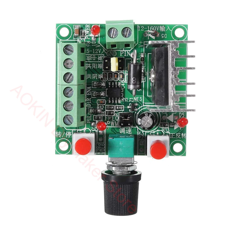 PWM Stepper Motor Driver Simple Controller Speed Controller Forward and Reverse Control Pulse Generation