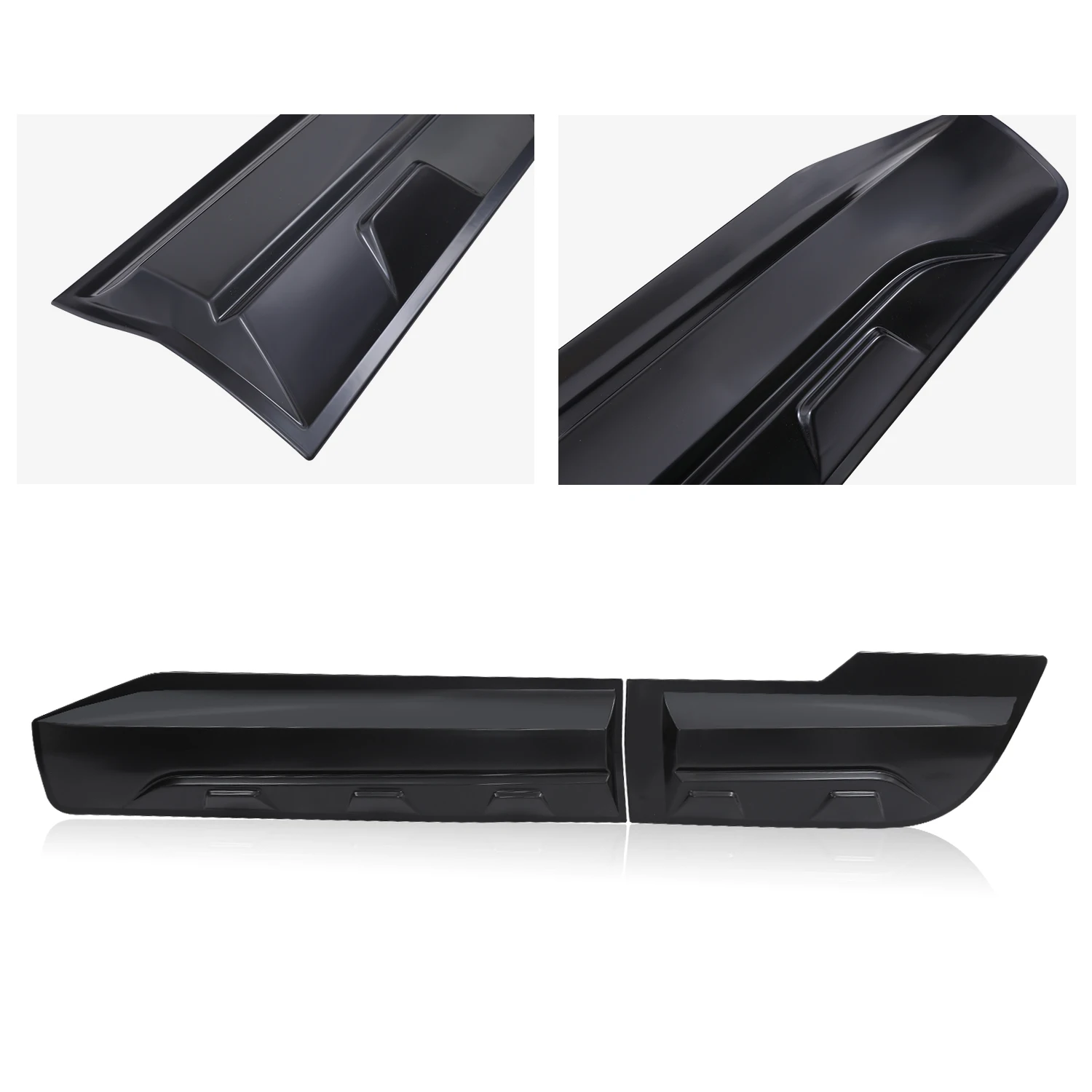 Body Cladding Side Molding Guard for Mitsubishi Triton L200 2015 2016 2017 2018 Matte Black Double Cabin Car Accessories