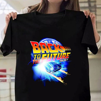 Hot Back To The Future T Shirt Men/women's Funny T-shirt Casual Cool Streetwear Fashion T Shirt Couple Hip Hop Shirt Top