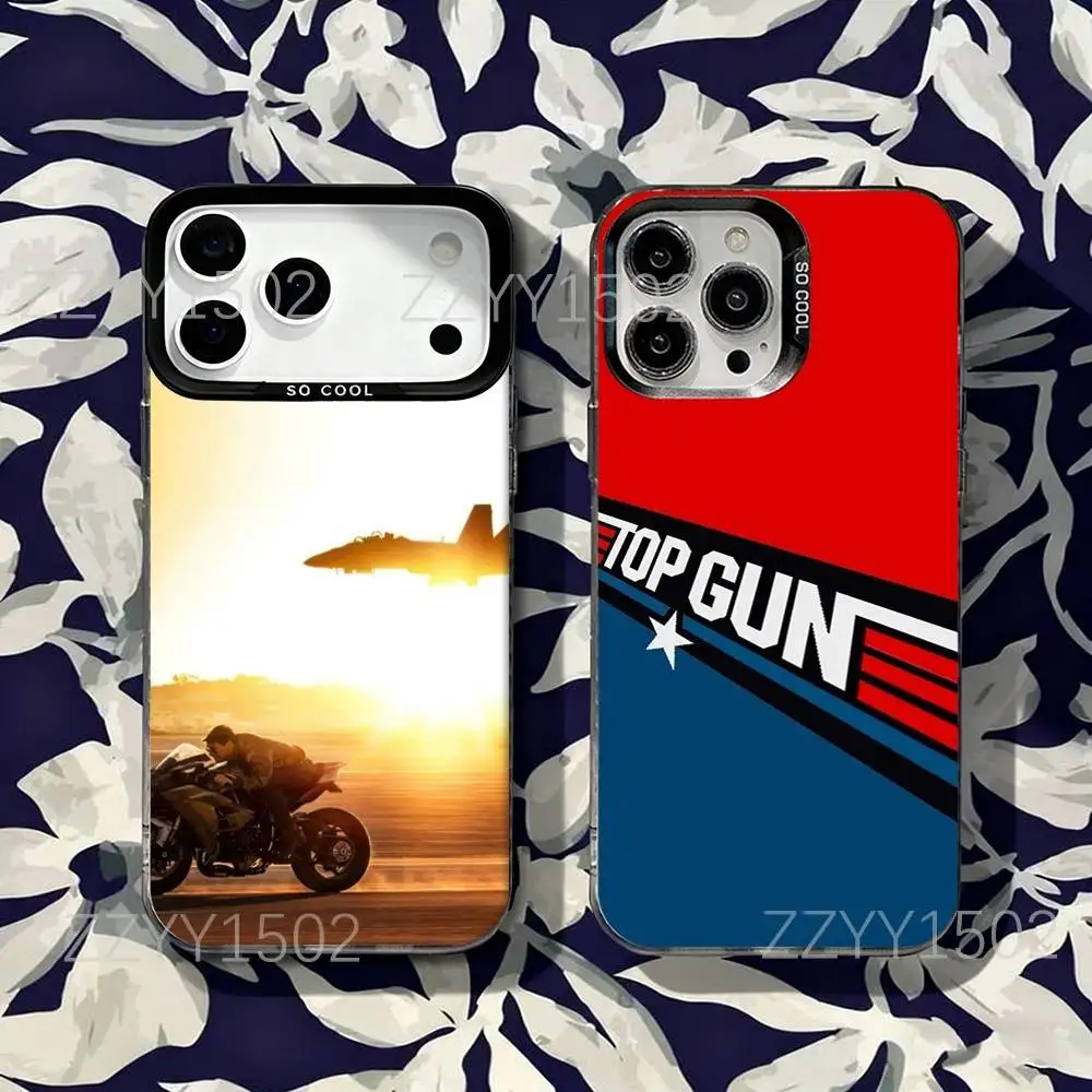 

Top Gun M-Maverick Plane For iPhone 17,16,15,14,13,12,X,8,Pro,Max,Plus,SE4,Air,Mini Anti-Slip Black IMD Matte Case