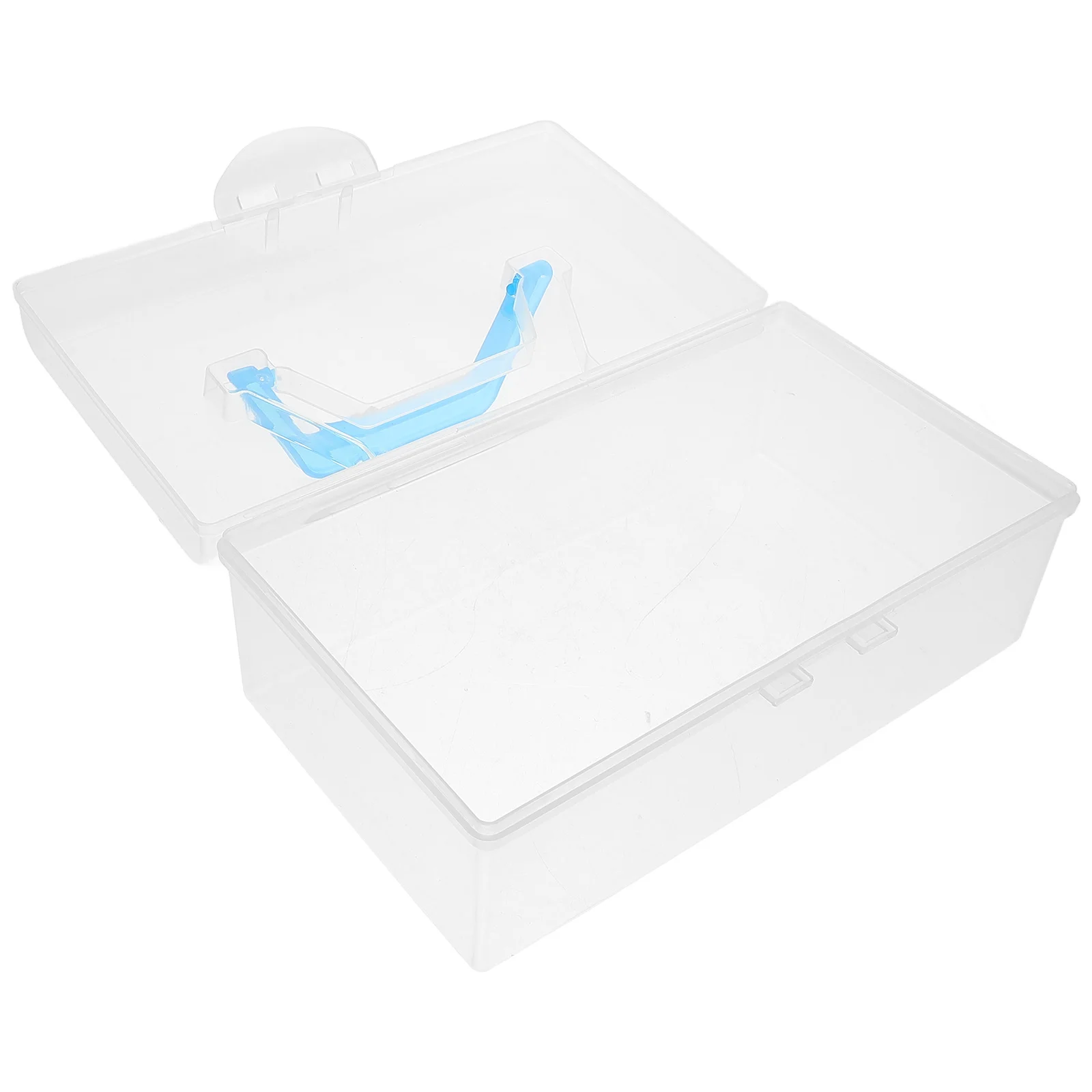 

Mahjong Storage Box Large Capacity Organizer Plastic Case Tile Holder Portable Mahjong Game Storage Organizer