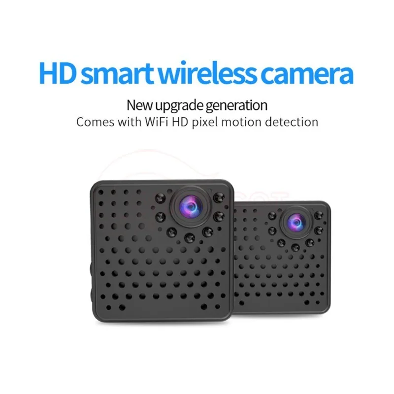 Mini Camera 1080P HD WiFi Portable Indoor Smart Home Security Night Vision Motion Detection Camcorders Surveillance Recorder