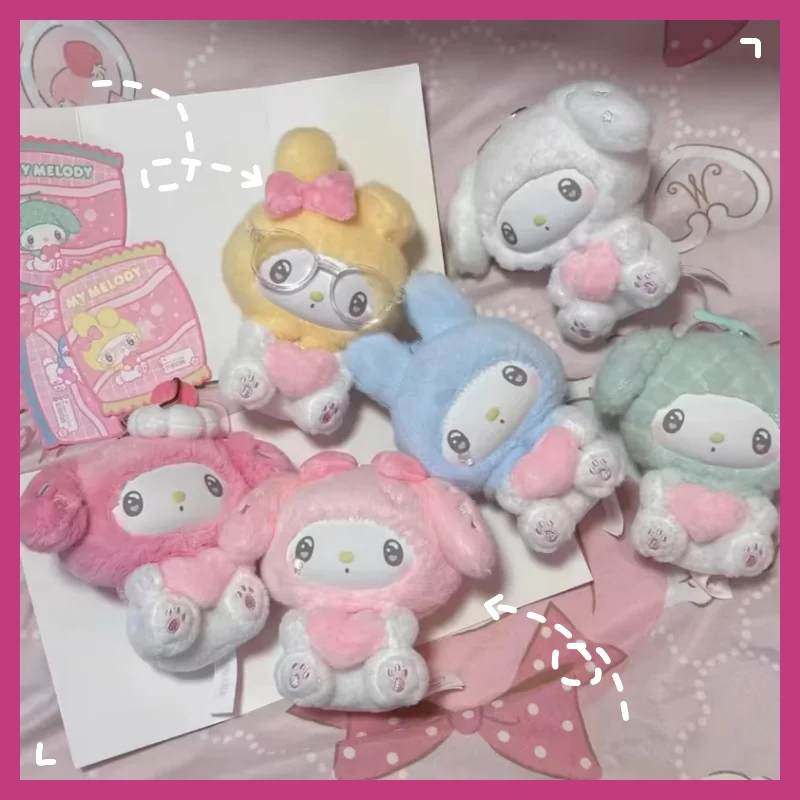

Hot New My Melody 50th Anniversary Cream Candy Series Vinyl Blind Box Kawaii My Melody Package Pendant Mystery Box As A Gift