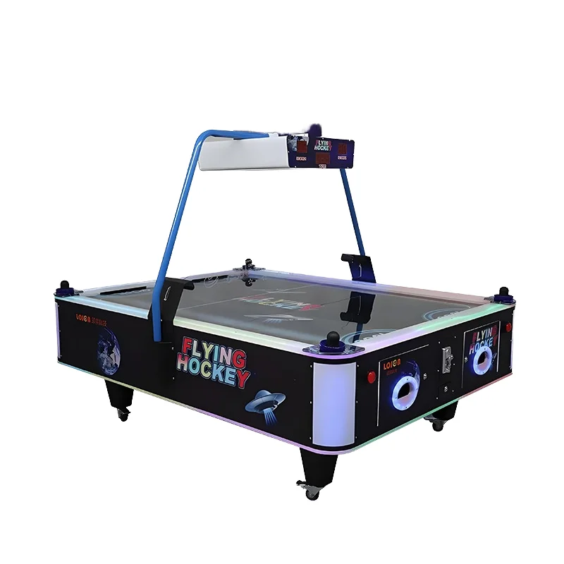 Coin-Operated City Air Hockey Push Sand Table Somatosensory Effect Parent-Child Interactive Indoor Video Game Machine 1-Year