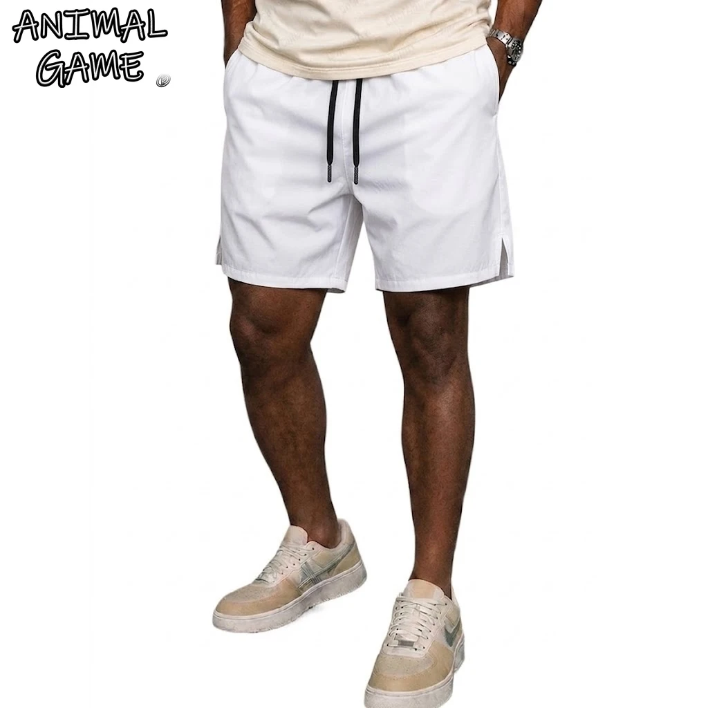 

Summer Men's Sport Fitness Shorts Quick Dry Athletic Work Short Pants Casual Pants Board Shorts with Pockets Beach Pants Gym Man