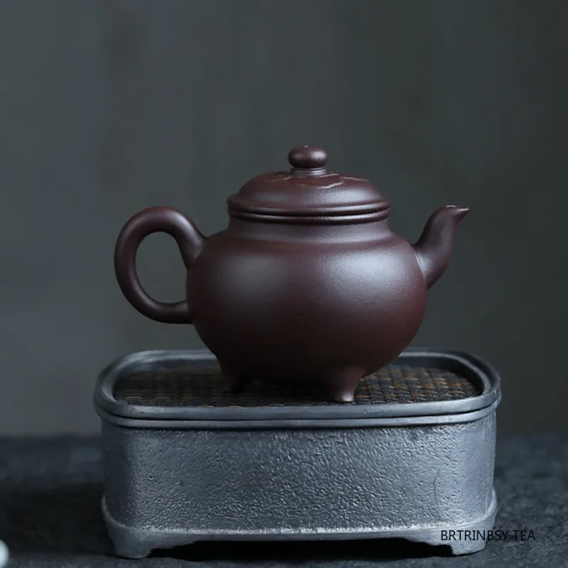 190ml Tradition Yixing Purple Clay Teapots Household Handmade Tea Pot Chinese Zisha Beauty Kettle Tea Set Teaware Accessories - view 4