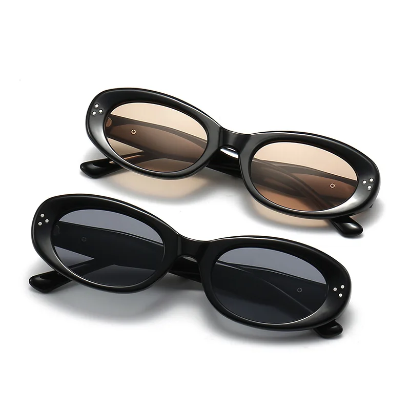 ZS8045 Panel Sun Protection Cats' Eye Sunglasses Women's New UV Protection Fashion TrendTRNongmSun Glasses image 5