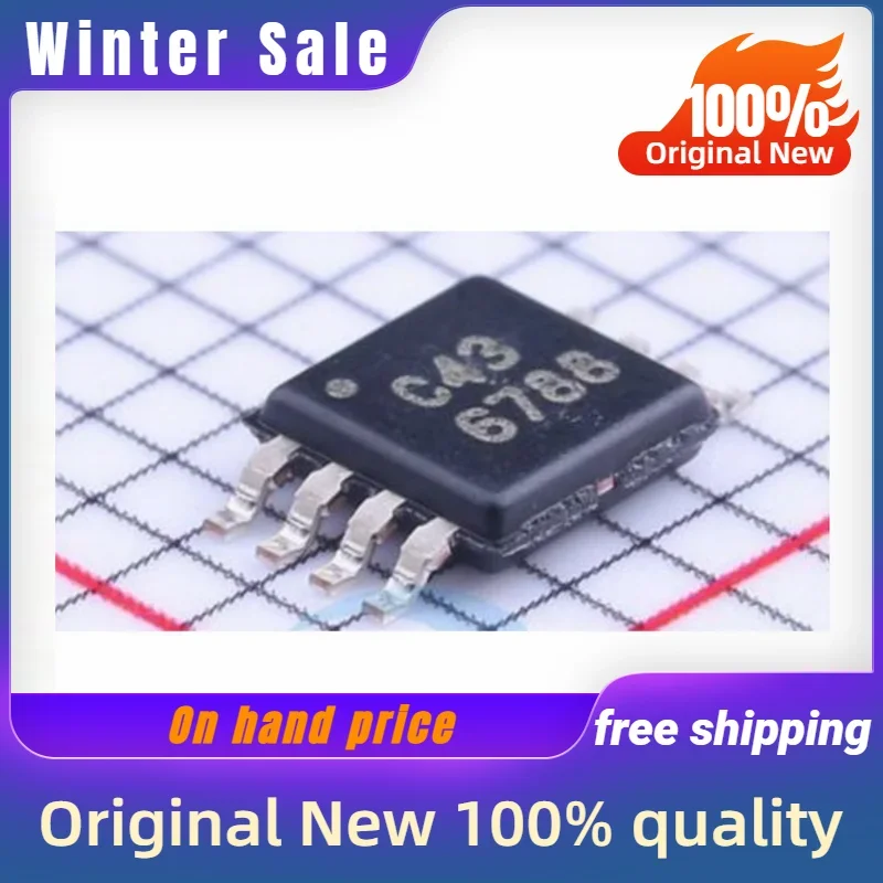 5 قطعة جديد الأصلي OPA2343EA OPA2343 C43 MSOP8 سلع ذات جودة عالية