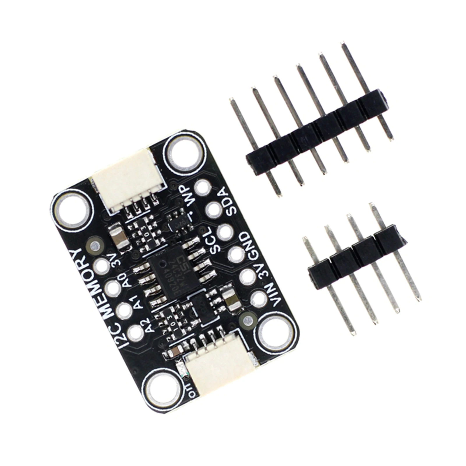 

24LC32 EEPROM 4KB Memory Breakout Board DC 1.7V-5.5V I2C Bus Interface 32Kbit for Device Configuration Datas Recording