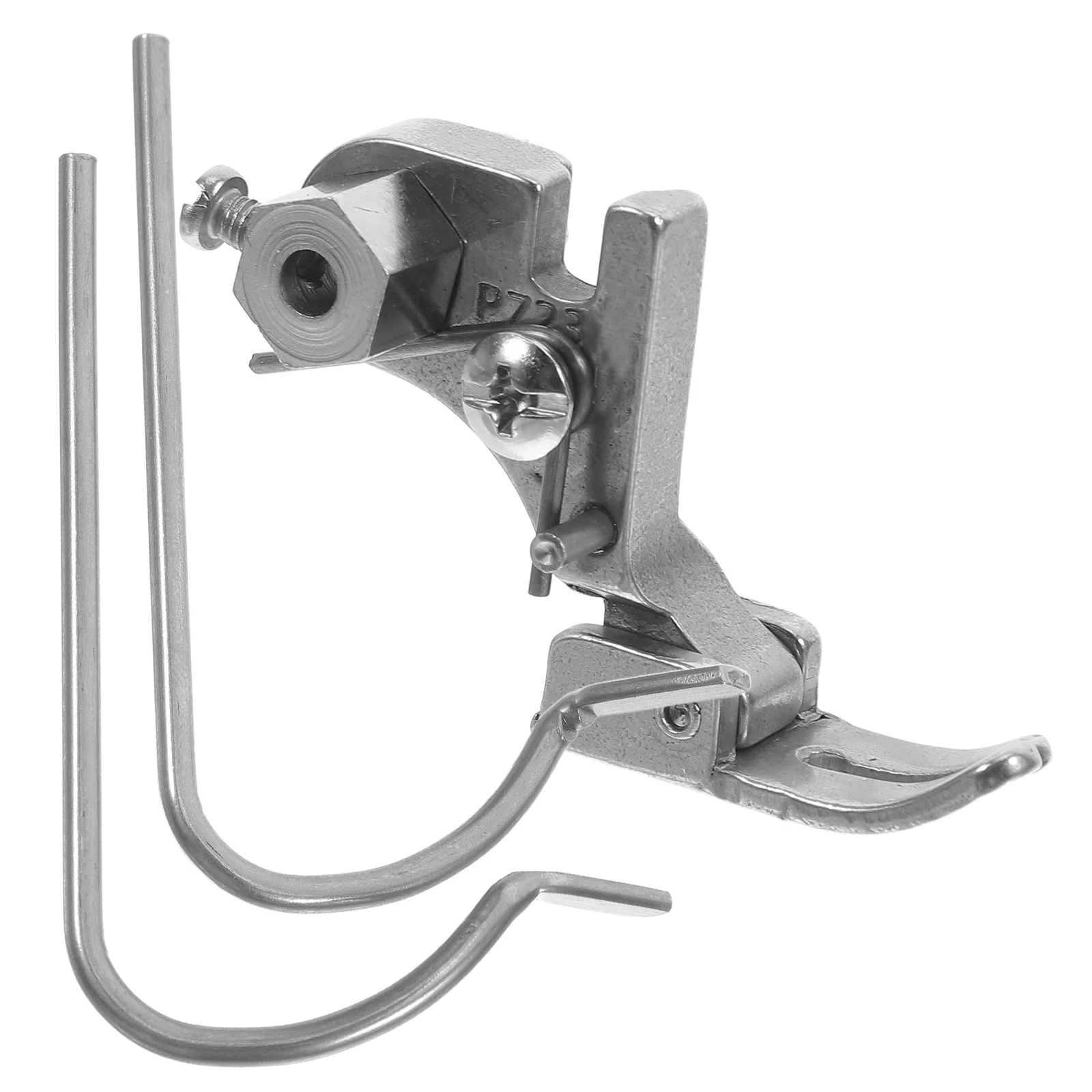

P723 Quilting Presser Foot Carbon Steel Sewing Machine Attachment Dual Guide Rod Straight Line Quilting Feet Home Decor Garment