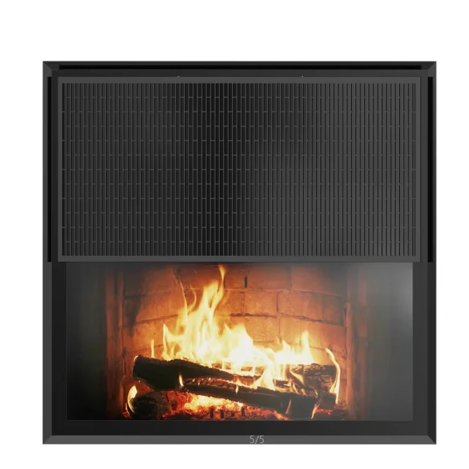 

Wall-Mounted LCD Electric Fireplace Heater