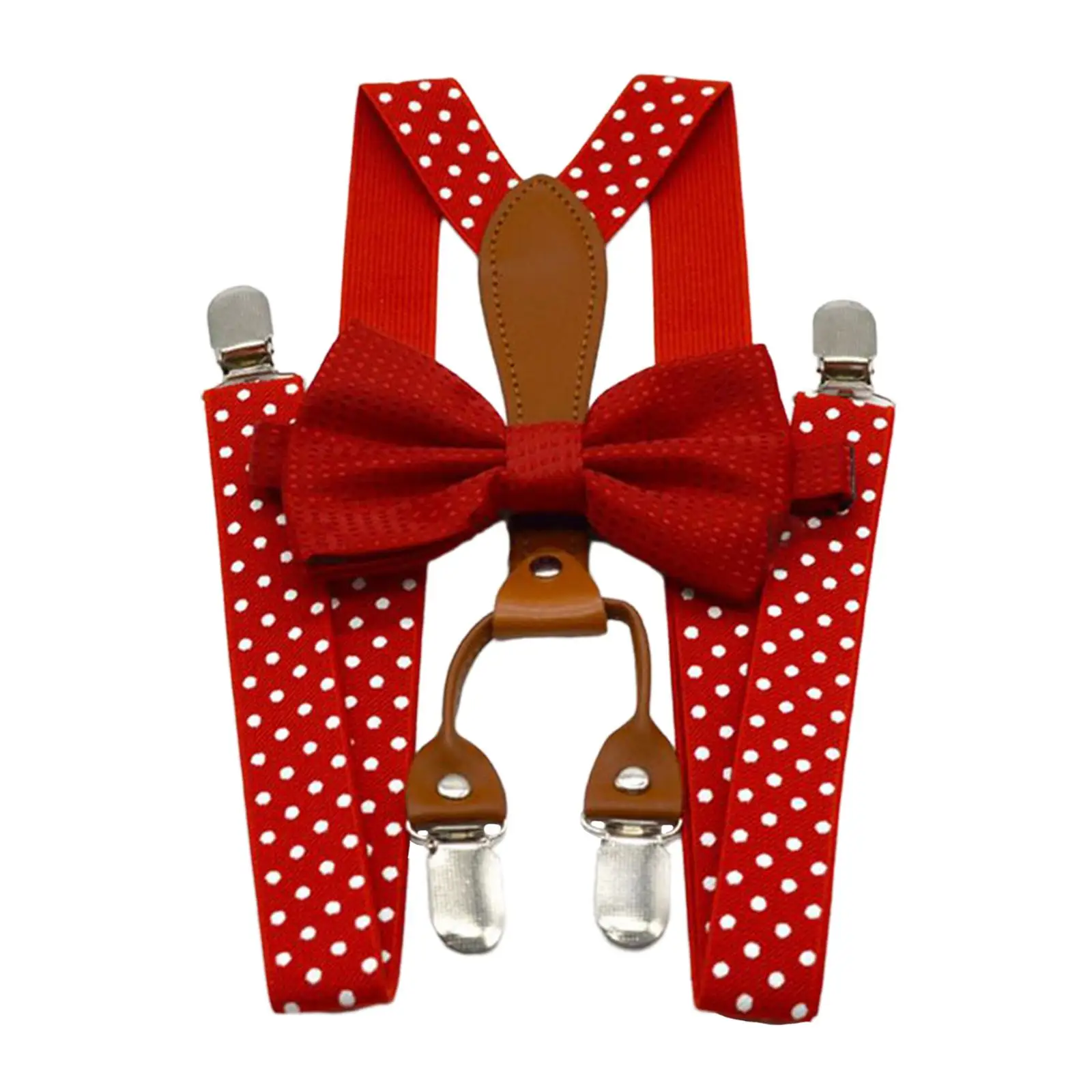 Bretelles élastiques réglables unisexes, bretelles formelles à la mode avec nœud papillon pour costume de smoking, fête de Cocktail