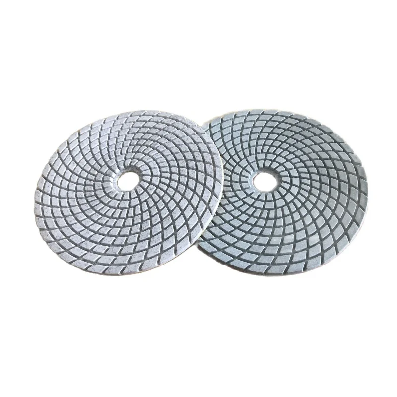 5 Inch 125mm Abrasive Diamond Rotary Wet Polishing Pad Grinding Disc For Cleaning And Grinding Granite Stone Concrete Marble