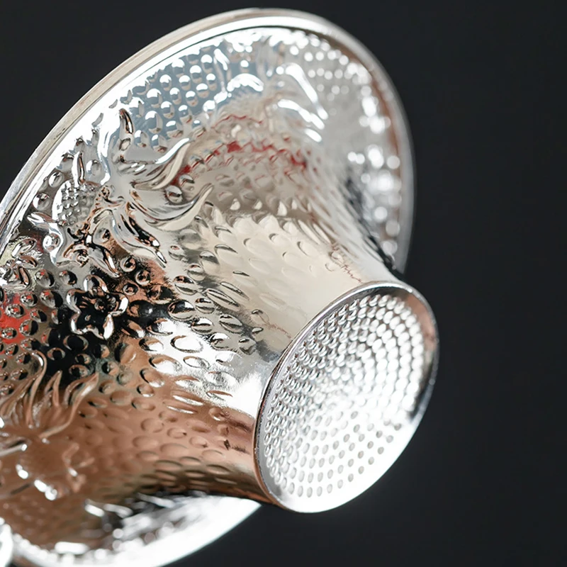 Mental Mesh Tea Strainer Stainless Steel Filter Sieve Teaware Lace Tea Drain Useful Tea Infusers Kitchen Accessories