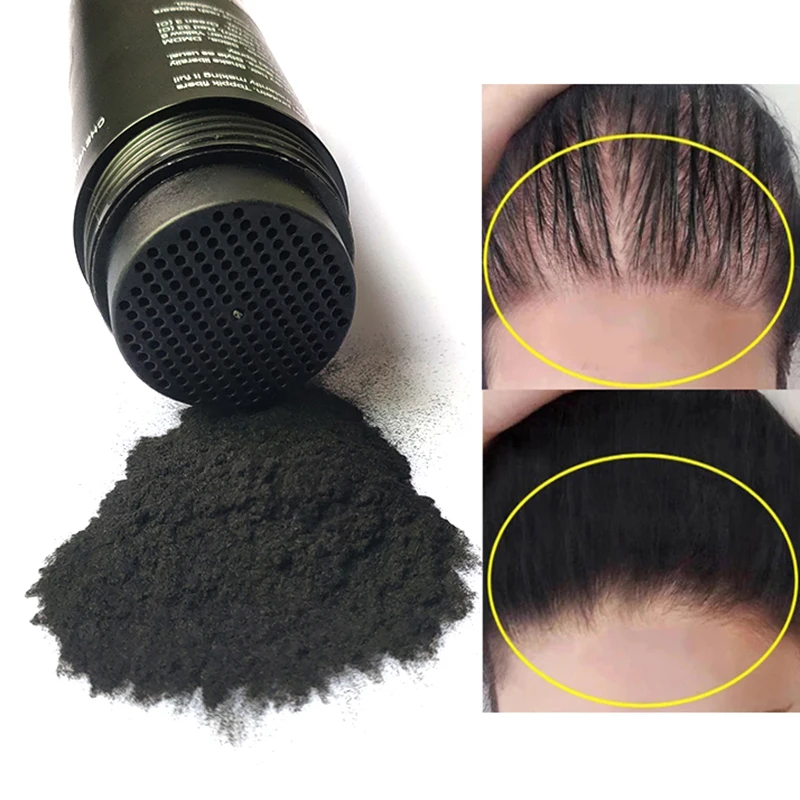 1set 27.5g  Hair Building Fibers Hair Full Instantly Fibras Capilares Fiber Hold Spray Topic Powder Hair Treatment Tool