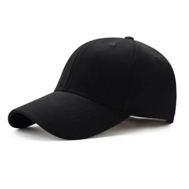 Men Women Fashion Casual Simple Baseball Cap Solid Color Cotton Hat Black Pink White Wine Red Blue Snapback Best Selling 2020